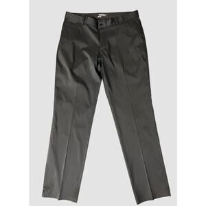 NIKE Golf Chino Pants Men Size 36x34 Grey Tour Performance Dri Fit Straight Leg